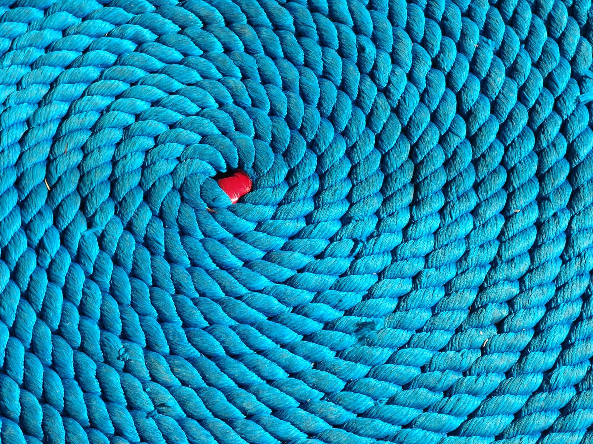 Twisted natural fiber rope and cordage made from banana fiber
